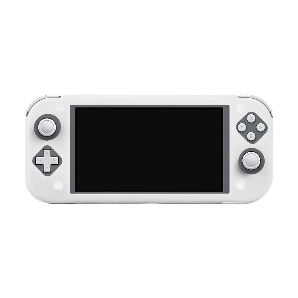 Silicone Case for Nintendo Switch Lite Non-Slip Cover Half Pack Case TPU Soft Rubber Solid Color Protective Shell for SwitchLite for Switch Lite