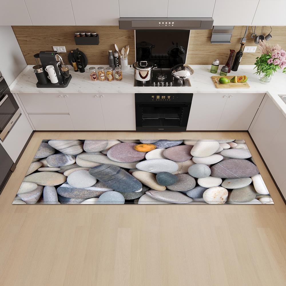 Kitchen Mat Entrance Door Mat Living Room Bedroom Long Carpet Corridor Non-slip Floor Children's Carpet