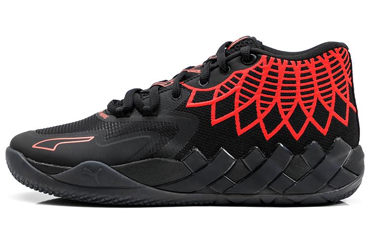 

PUMA LaMelo Ball MB.01 Black Red Blast 376443-08 40.5