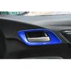 Inner Door Handle Decor Frame Cover Trim For Honda Fit/Jazz 2014-20 Bright Blue