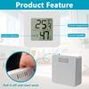 Two Mini LCD Digital Thermometers and Hygrometers (Celsius Only)