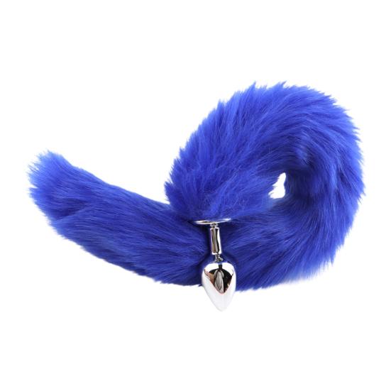 Stimulator anal premium Suprafață netedă Adaptare rapidă metal coadă de vulpe Accesorii exotice Plug anal pentru fete