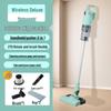 Compact High-Suction Wireless Vacuum & Mop for Dust, Hair and Mite Removal