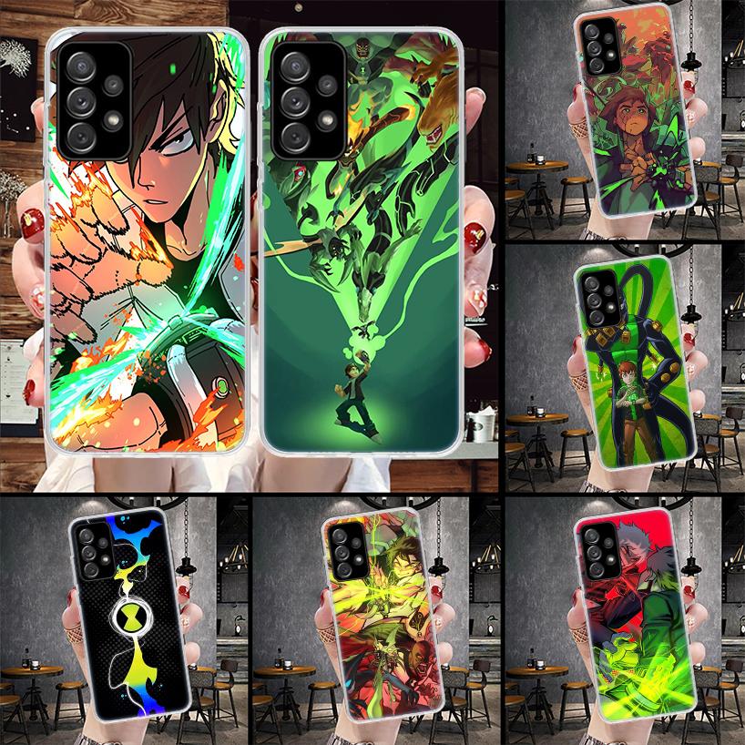 Ben Cartoon 10 Soft Phone Case For Samsung Galaxy A12 A22 A32 A52 A72 A02S A51 A50S A71 A70 A31 A20S Note 20 Ultra S10 A10S Gala