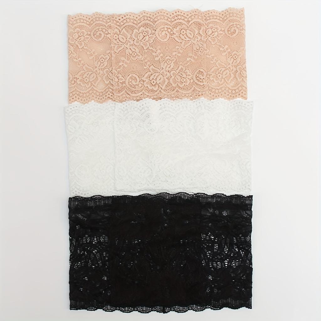 Pair of Women'S Anti-Slip & Friction-Reducing Invisible Pantyhose, Elastic Comfort Fit, Prevents Sliding Lace Sock Garters