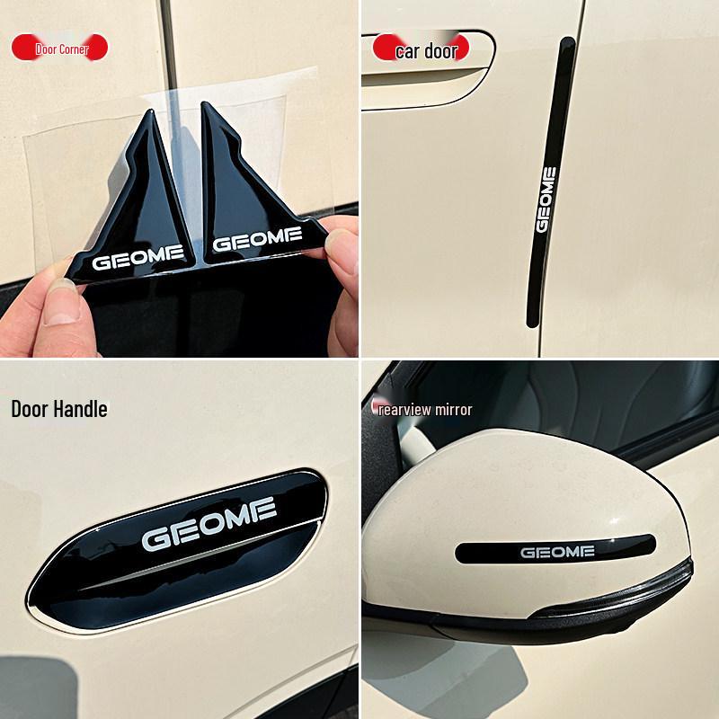 Geely Xingyuan Door Anti-Collision Strip Set: Complete Interior Protection and Decoration with Door Corner Stickers