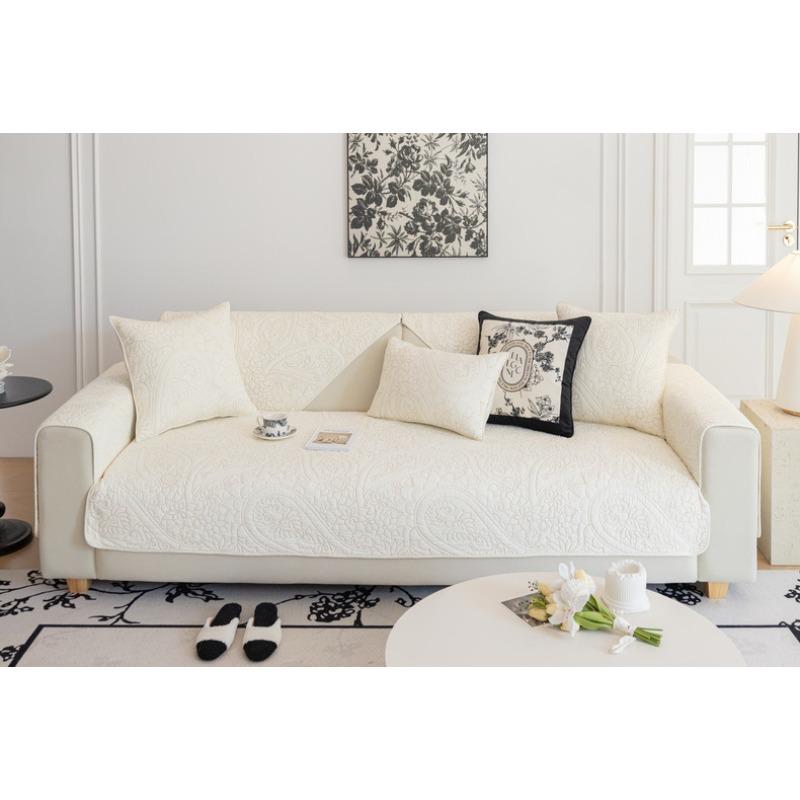 Подушка для дивана из скандинавского мытого хлопка — фото 7