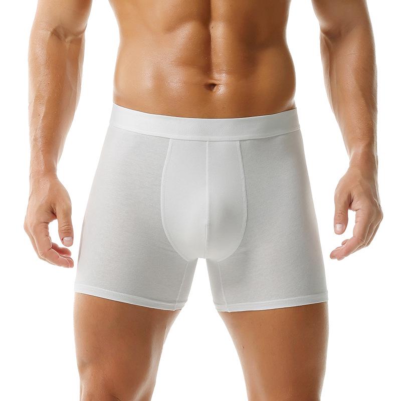 

European & American Plus Size Men s Boxer Briefs - New Year Style, Good Luck & Fortune Edition. 2XL білий