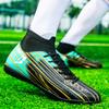 New High-Top Student Football Shoes with Long And Broken Pins for Training And Matches Professional  Youth Sports Shoes