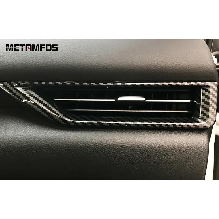 For Nissan Sentra Sylphy - 2024 2025 Carbon Fiber Side Front Air Condition Vent Outlet Cover Trim Interior Accessories