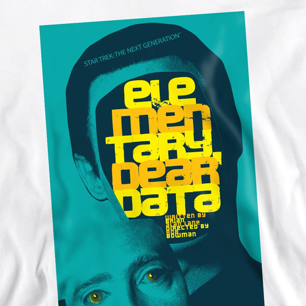 STAR TREK Unisex mikina pro dospělé The Next Generation, 2. série, 3. epizoda
