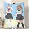 Alya Sometimes Hides Her Feelings In Russian Throw Kid-Friendly Flannel Throw Blanket Soft Warm Anti-Static Washable All Season