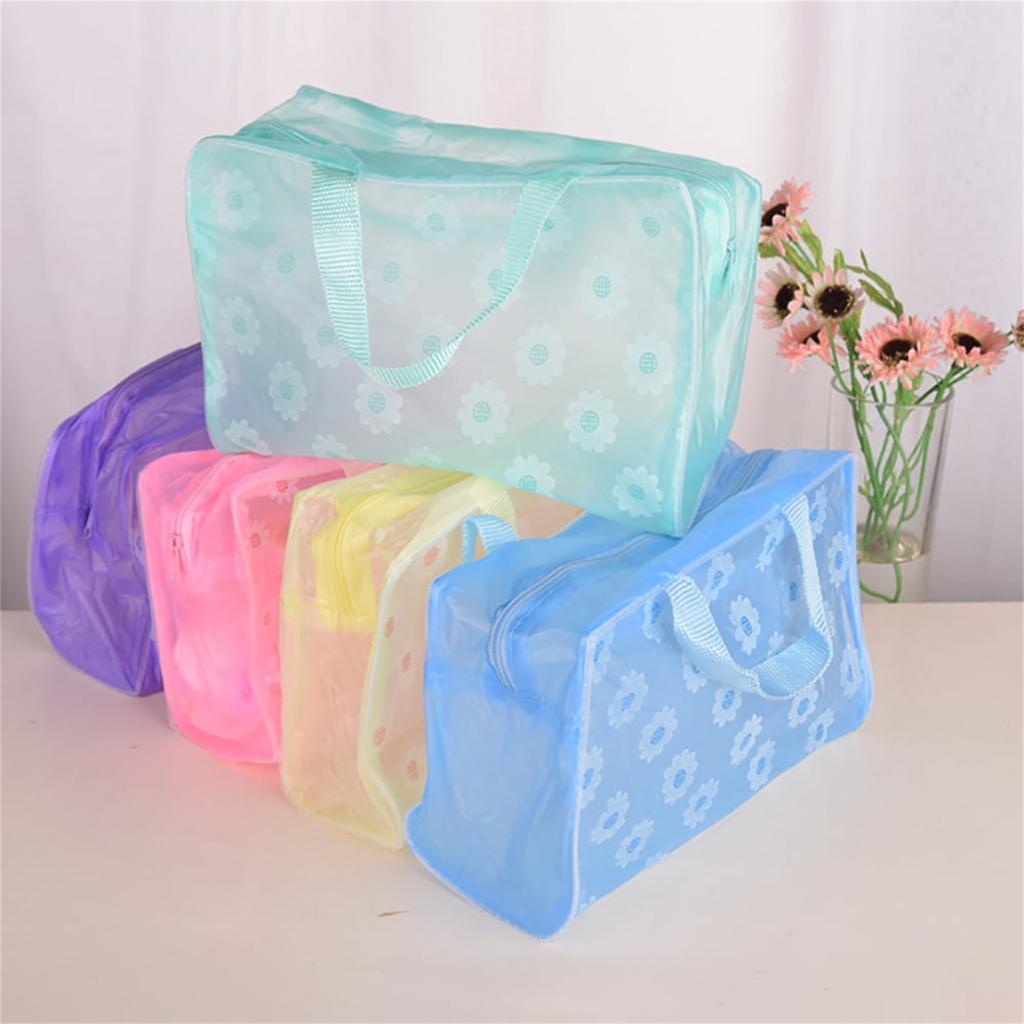 Large Makeup Bag Travel Cosmetic Bags Waterproof Portable Toiletry Storage For Women
