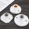 1 buc. Bază soclu lampă suspendată E27 Ceramică Suport bec LED Pătrat Rotund Bază soclu 6A 250V Accesorii DIY