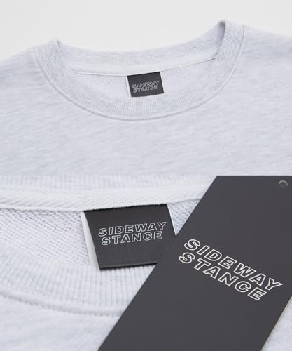 [IMPROVES] SIDE23-088 Plain Fleece Sweatshirt