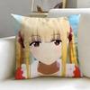 anime Darwins Game Cushion Cover Soft  EasyWash Pillow Case  Versatile for Couch Bed Travel and Office