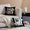 5 Stripes Cool UndefeatedU Cushion Cover Pillowcase Short Plush Invisible zipper Room Sofa Cushion Cover