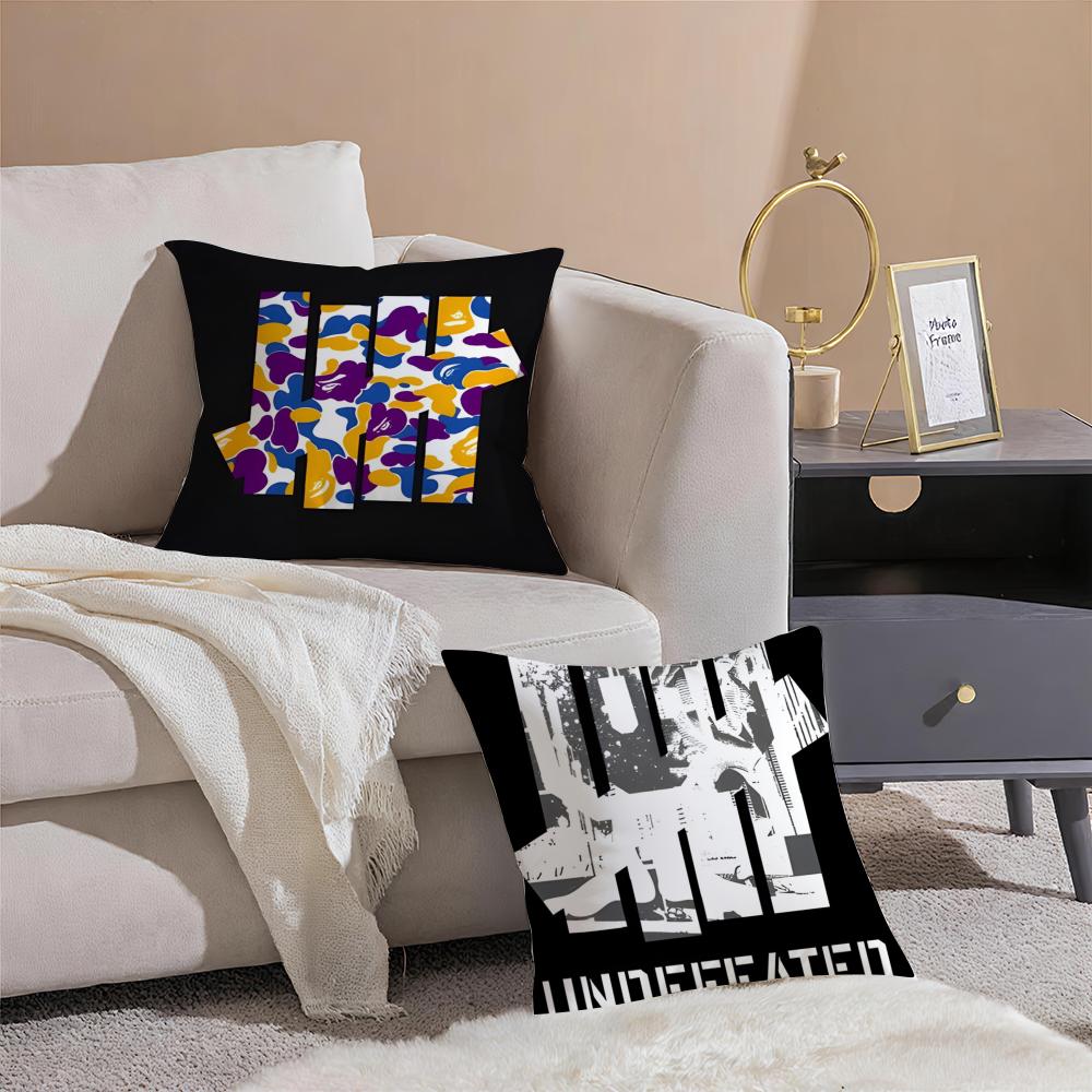 5 Stripes Cool UndefeatedU Cushion Cover Pillowcase Short Plush Invisible zipper Room Sofa Cushion Cover
