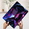 Cyberpunk Anime Girl Tin Plaque Poster Customized Wall Art Retro Vintage Metal Signs for Man Cave Mancave Decoration Room Decor