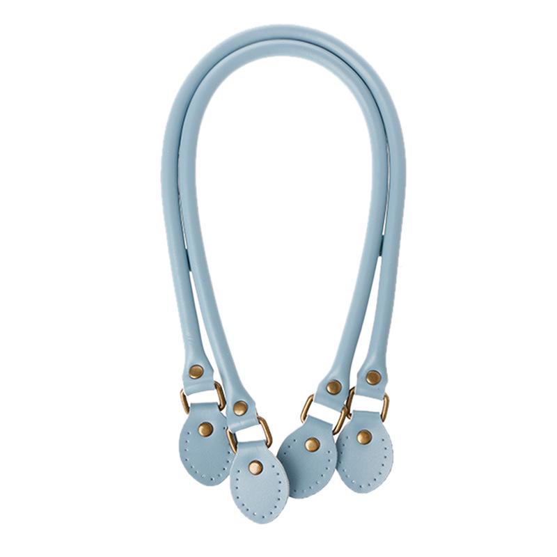 Svart Äkta Läder Ko-hud Axelväska med Handtag och Handrem - 60cm Handgjorda Accessoarer