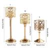 Elegant Glass Candle Stands Candle Holder Sophisticated Candle Holder for Candlelights Dinner Decorations