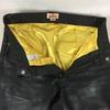 H.R.MARKET Hollywood Ranch Market Leather Riders Pants Black size 28(USED)