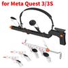 Suport de pistol VR reglabil cu atașament magnetic pentru mânerele controlerelor Meta Quest 3/Quest 3S
