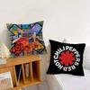 R-Red Hot C-Chili Peppers   Pillow Gifts Home Office Furnishings Bedroom Sofa Car Cushion Cover Case 45x45cm
