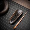 Vintage Gilded Coarse Pottery Handmade Ceramic Household Teaspoon, Tea Pick, and Zen - Style Kung - Fu Tea Set Accessories
