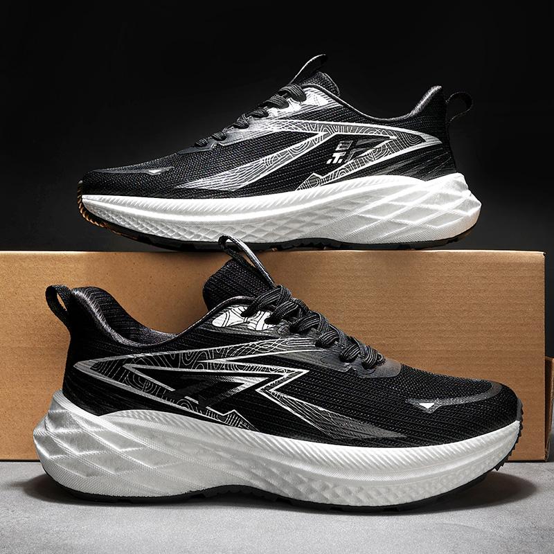Autumn and Winter New Couple Running Shoes Unisex Casual Lightweight Rebound Ports Lightweight Shocks  Mesh Shoes Shoes for Men