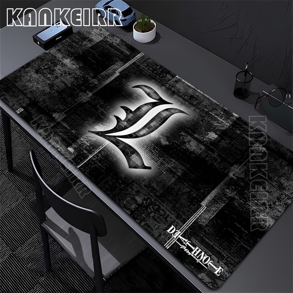 Anime Death Note Mouse Pad Pc Computer Gamer Lock Edge Mousepad Keyboard Cute Misa Amane Light Yagami Extended Deskmat Pc Gaming