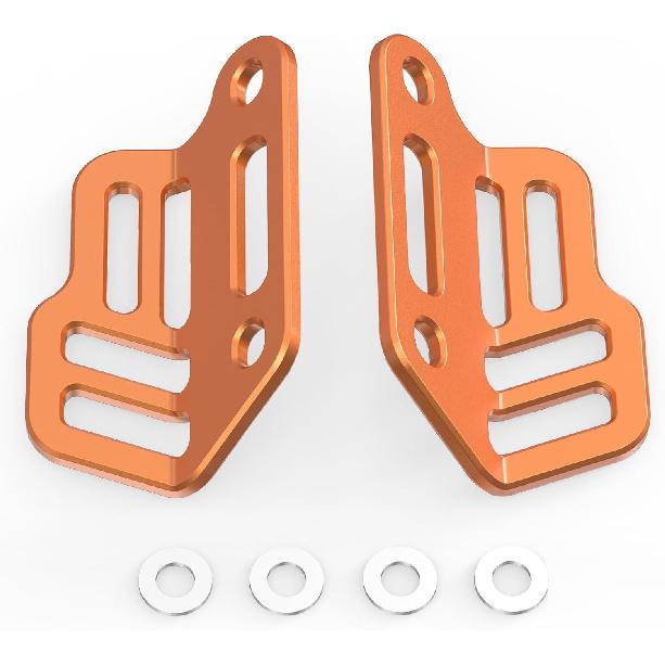 NICECNC Black Luggage Rack Side Bag Bracket Holder Passenger Luggage Stand Compatible with 790 890 Adventure R/S/Rally 2019 2020 2021 2022,