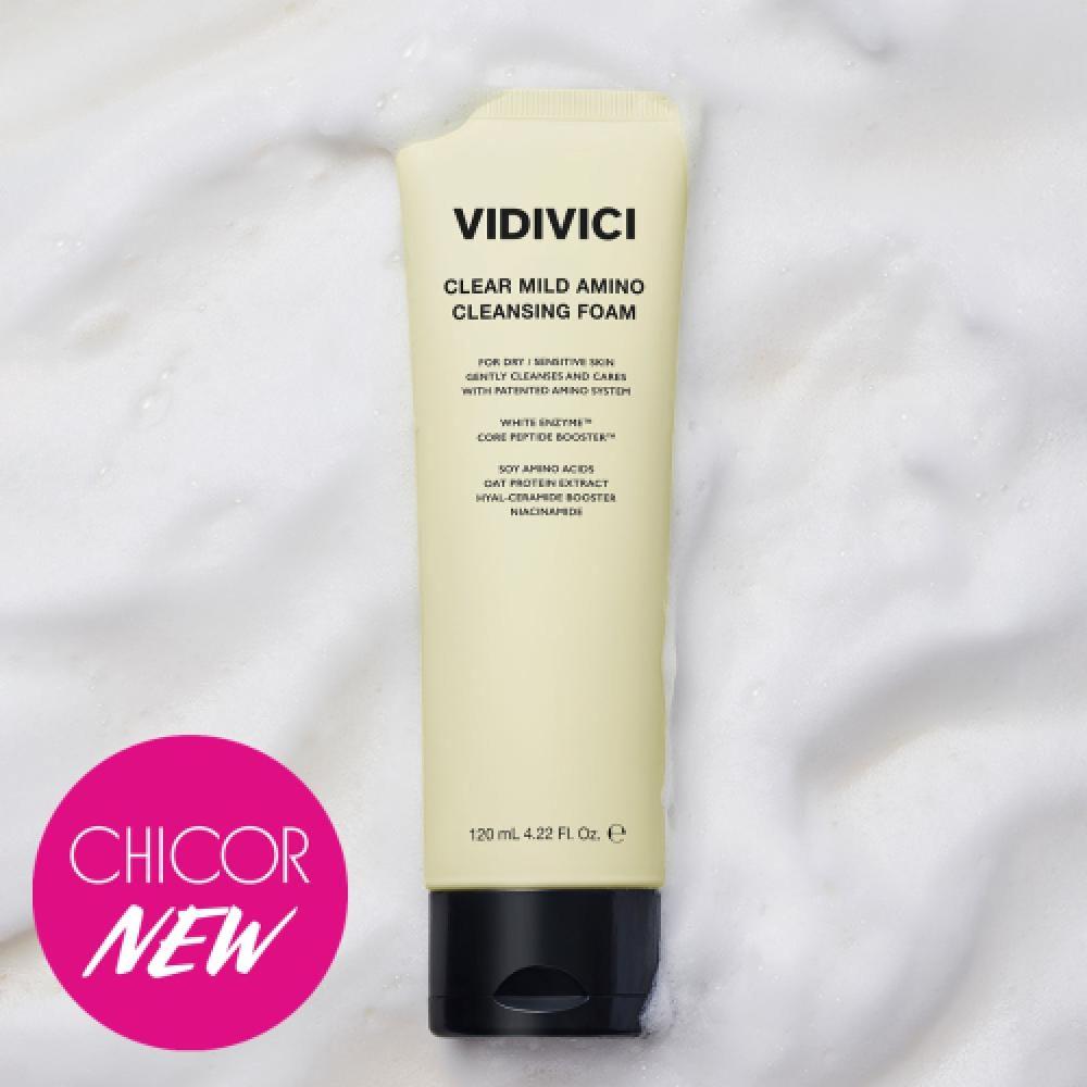 Vidivici Clear Mild Amino Cleansing Foam 120ml 001 Mild Amino Cleansing Foam 120ml