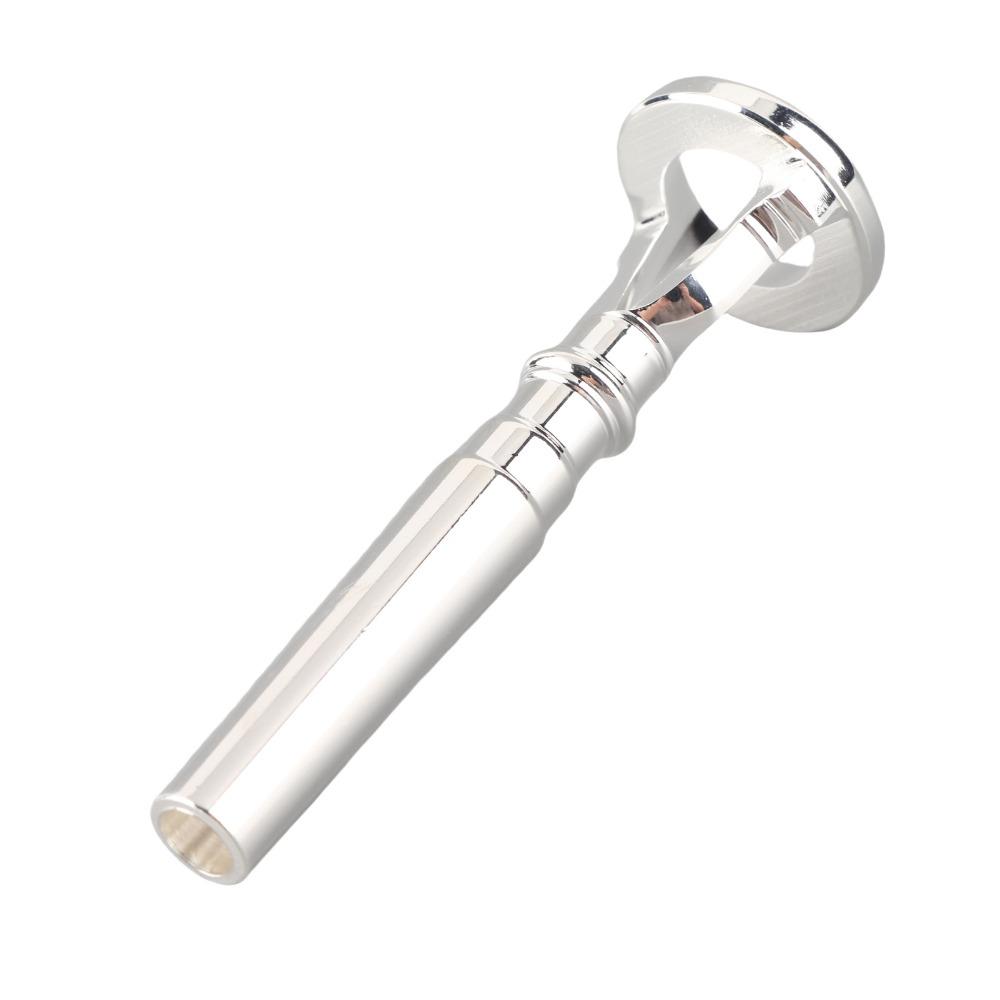 Silver Mouthpiece Trainer Brass Trumpet Mouthpieces Premium Brass Accessories For Brass Players