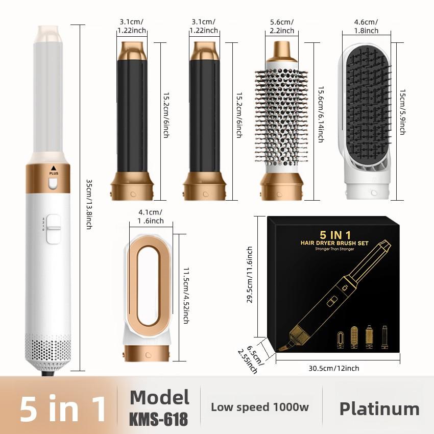 Five In One High-speed Hair Dryer and Straightener