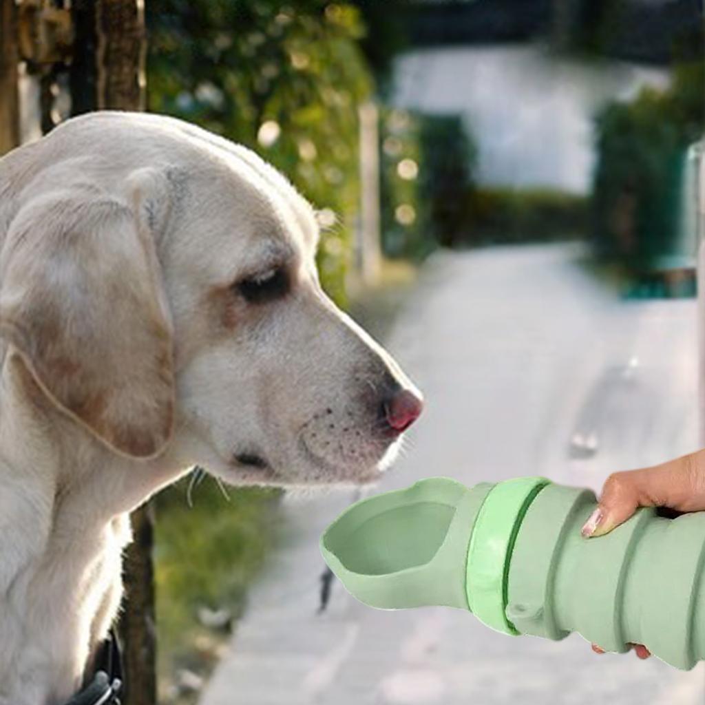 Portable Foldable Pet Water Dispenser, Dog Walking Kettle, Outdoor Water Dispenser For Dogs, Silicone Pet Water Cup