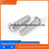 ISO7380 304 Stainless Steel Pan Head Hex Socket Bolt, M4-M12