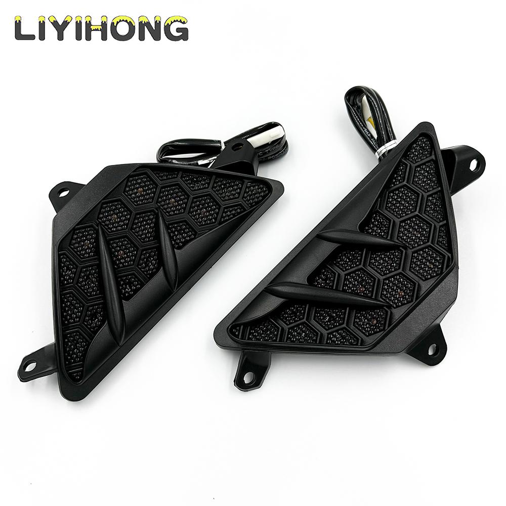 New NINJA ZX6R ZX-6R 2013 - Front Turn Indicator Signal LED Lights For Kawasaki Ninja300 Ninja400 Ninja650 Ninja1000