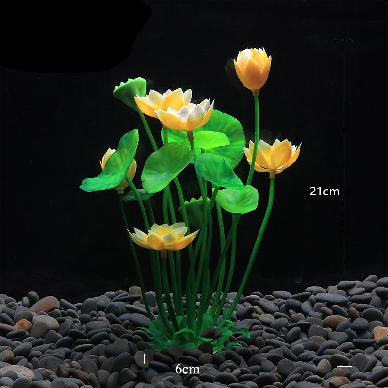 Artificial Aquarium Decor Plants Underwater Water Grass Aquatic Plastic Plants For Fish Tank Aquarium Decorations