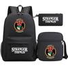 Stranger Things Star Printing Teen Student School Bag Three-Piece Men'S And Women'S Backpack