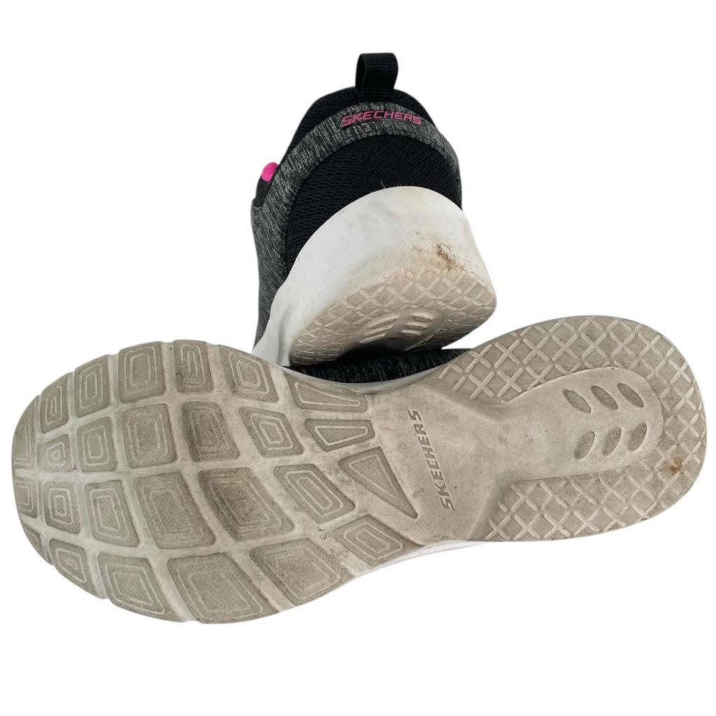 Sketchers Memory Foam Sneakers Black Women JP23.5 EU36.5 US6.5 Used