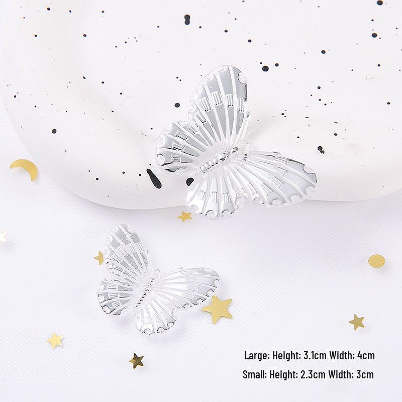 

Набор из смоляной шпильки-бабочки в стиле барокко для самостоятельной сборки ювелирных изделий, кремового клея