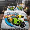 3D Printed Monster Truck Hot Wheel Duvet Cover Pillowcase Bedding Set Twin Full Queen King Size for Bedroom Decor Gift