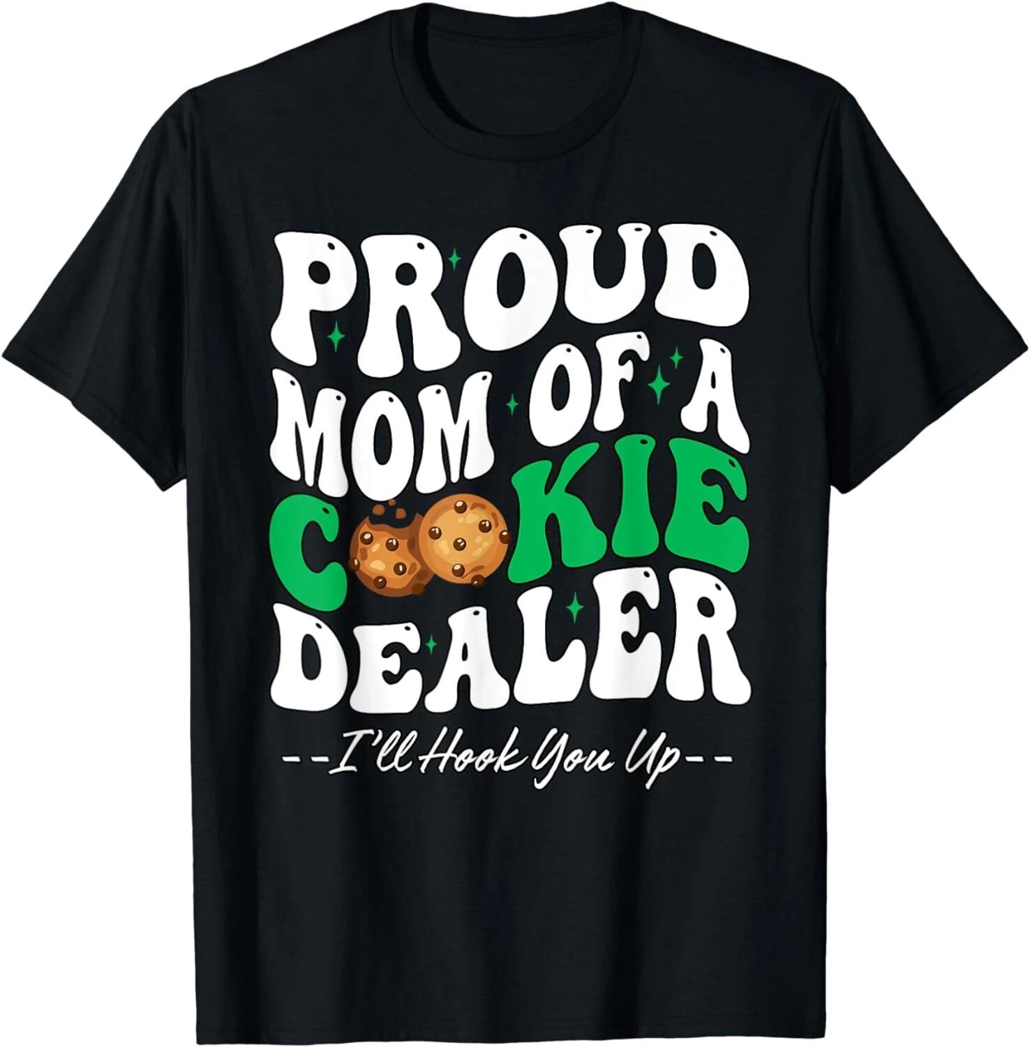 Proud Mom Of A Cookie Dealer Scout Troop Scouting Gift Unisex T-Shirt 2XL