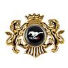1PCS Car Metal Badge Sticker Body Trunk Decoration For Ford Mustang S-Max C-Max B-Max ST Racing Mondeo Kuga Escort Falcon Tierra