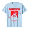 T-shirt a maniche corte Ossessione per il Cinema Cotone Morbido Uomo Donna T-shirt Unisex Streetwear Merchandising Grafico Moda Girocollo Abbigliamento Largo
