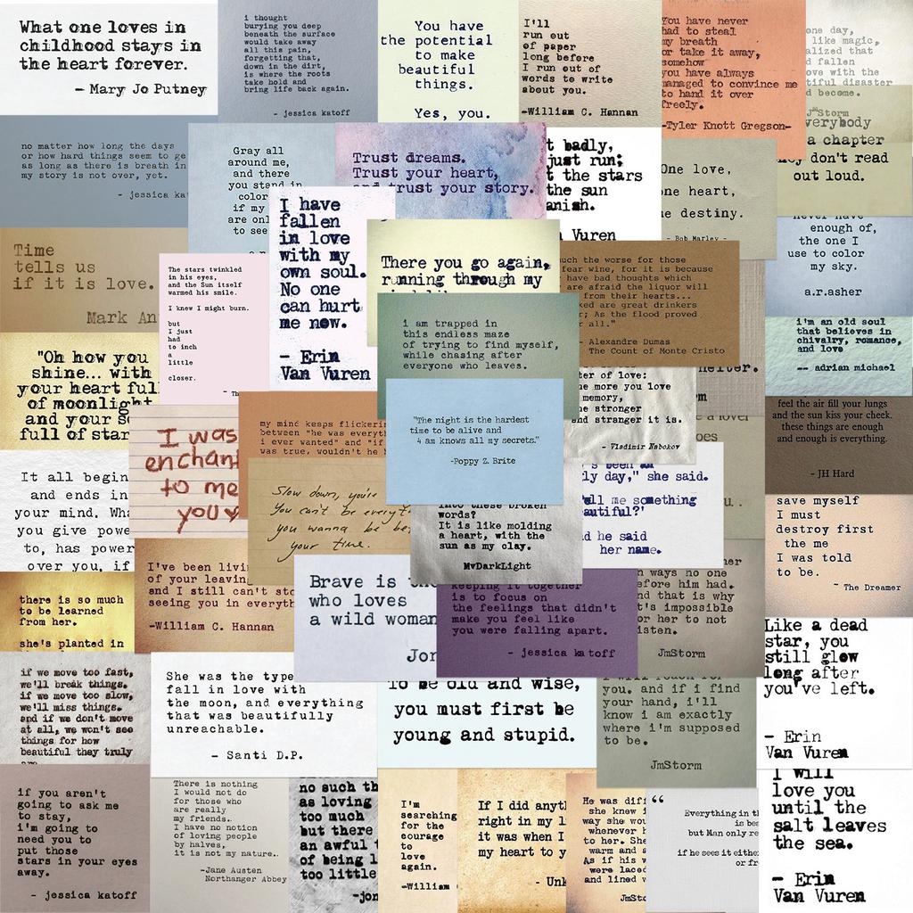 60 Retro Inspirierende Promi-Zitate Graffiti-Aufkleber Dekorieren Koffer DIY Personalisierte Wasserdichte Aufkleber