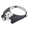 1Pc New  Head Wearing Electronic LED Repair Tool Magnifying Glass for the Elderly Reading Magnifying Glass Acrylic Lens