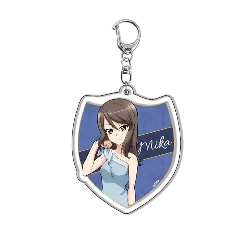 Girls And Panzer Anime Schlüsselanhänger Für Nishizumi Miho Saori Takebe Isuzu Hana Akiyama Yukari Reizei Mako