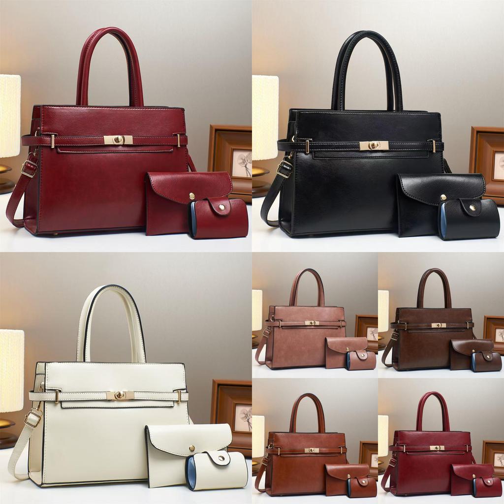 Minimalist Pu Crossbody Bag With Lock Closure For Daily Use